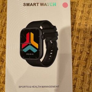Black Smartwatch QX7